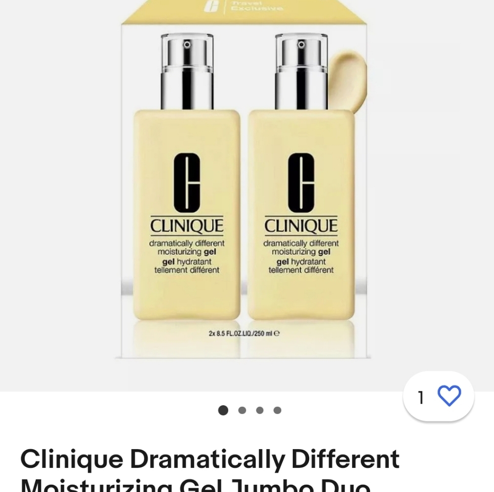 Clinique Dramatically Different Moisturizing Gel Jumbo Duo 2x8.5oz (2x250ml)
